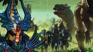 WELCOME TO THE JUNGLE  High Elves vs Lizardmen  Total War Warhammer 2 [upl. by Orlov349]