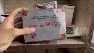 Astymin m forte Tablet uses  price  composition  dose  side effects  review  in hindi [upl. by Ettelimay640]