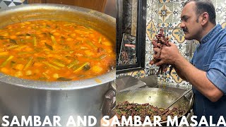 Sambar Recipe  सांबर रेसिपी  Sambar Masala Powder Recipe  Sambhar And Sambhar Masala Recipe [upl. by Kuster]