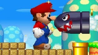 New Super Mario Bros DS  All 18 Secret Exit Locations [upl. by Airdnekal]