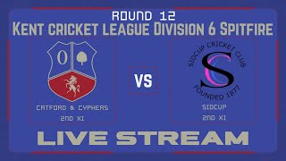 Catford amp Cyphers 2nd XI vs Sidcup 2nd XI [upl. by Kalle]