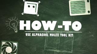 How To Use The Alphacool Molex Removal Tool Kit [upl. by Ludeman783]