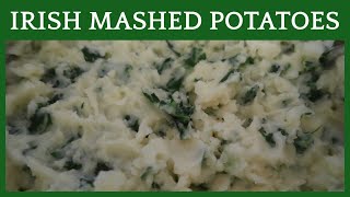 Colcannon Mash Recipe  Traditional Irish Mashed Potatoes [upl. by Asen]