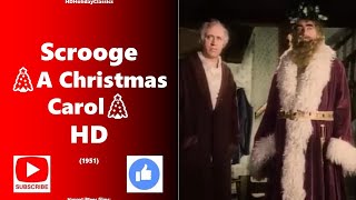 Scrooge 🎄 A Christmas Carol 🎄 Alastair Sim HD [upl. by Nivac]