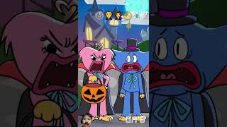 Poppy Playtime Halloween Party  Emoticon Challenge  GHS ANIMATION [upl. by Dnomed]