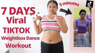 VIRAL TIKTOK WEIGHTLOSS DANCE WORKOUT FOR 7 DAYS [upl. by Butch]