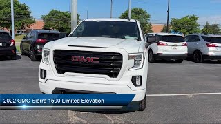 2022 GMC Sierra 1500 Limited Elevation Crew Cab Woodhaven Trenton Wyandotte Taylor Riverview So [upl. by Jamil]