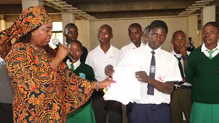 Mbeyu distributes over 5million Kenyan shillings for Scholarships and Bursaries Elimu kwanza [upl. by Manheim874]