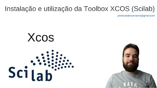 Scilab e Xcos instalação e simulação de circuito linear [upl. by Kelam]