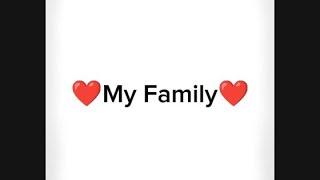 quotMy Familyquot❤️❤️❤️❤️❤️❤️ paragraph video viralvideo Rainbowqueen18 [upl. by Samuelson]