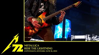 Metallica Ride the Lightning Copenhagen Denmark  June 16 2024 [upl. by Roti]