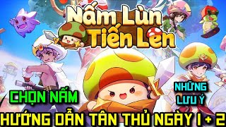 Nấm Lùn Tiến Lên  Hướng Dẫn Tân Thủ Ngày 1 Chọn Nấm Và Lưu Ý Chơi Game  Code Nấm Lùn Tiến Lên [upl. by Attenauqa]