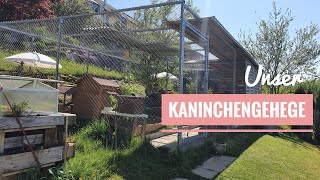 Unser Kaninchengehege 🏡 Cagetour [upl. by Ennovyahs95]