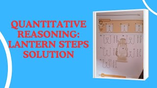 Quantitative Reasoning Solutions for Primary SchoolLantern Steps Quantitative Reasoning book 6 [upl. by Hermie29]