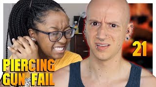 Reacting To Home Piercing Fails 2  Piercing Gone Wrong 21  Roly Reacts [upl. by Leinehtan329]