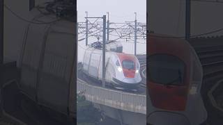 WHOOSH KCIC400AF Fast Train railway highspeedtrain kcic train bullettrain train trending [upl. by Tnairb]