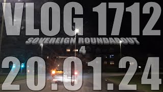 Sovereign Roundabout 4  VLOG 1712  200124  Eastbourne  East Sussex [upl. by Mallis678]