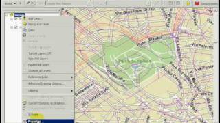 Trasformazione tra Sistemi di Coordinate DWGS84Gauss Boaga in ArcView 93 [upl. by Roman]