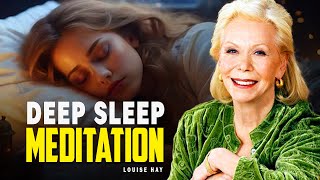 8 HOUR Sleep Meditation  Affirmations for Self Love  Evening Meditation  Louise Hay [upl. by Aerbua857]