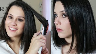 BRUSHING RAPIDE et SANS EFFORTS avec BROSSE LISSANTE  Cyrielle [upl. by Elysha]