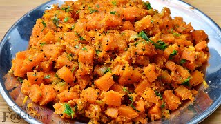 Carrot Poriyal Carrot Fry Carrot Recipes [upl. by Htnamas]