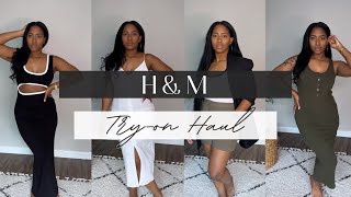 HampM HAUL  SUMMER DRESS TRY ON  SUMMER FASHION 2024 [upl. by Mccowyn]