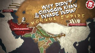 Why Didnt Chinggis Invade India  Mongol History shorts [upl. by Nonnarb]