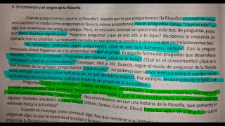 5 El comienzo y el origen de la filosofía Filosofia curso de ingreso UNLAM [upl. by Benzel]