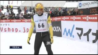 Noriaki Kasai 133m Sapporo 2014 [upl. by Vargas]