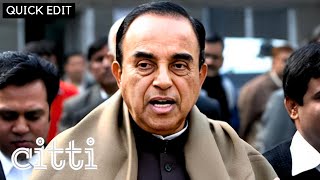 Dr Subramanian Swamy quotEducated Muslim men are afraid to take on mullahs eldersquot [upl. by Mulry]