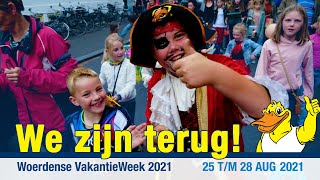 VakantieWeek 2021  1 Opening en Lampionnenoptocht  Woerdense VakantieWeek [upl. by Suivatram]