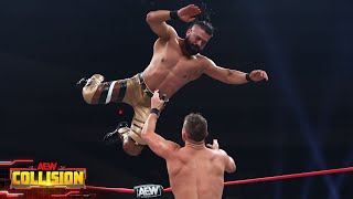 Andrade El Idolo makes his Continental Classic debut against Daniel Garcia  12223 AEW Collision [upl. by Osman]