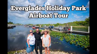 Everglades Holiday Park  Florida  Airboat Tour [upl. by Adine]