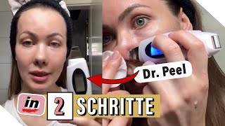 Dr Peel zu Hause anwenden 🏠 Unter 1 Minute 💯⏱️ Kein Kosmetikbesuch mehr ✅ [upl. by Maxim]