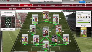 FIFA 12 Ultimate Team  How to Share Your Squad FIFA Web App [upl. by Rush]