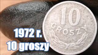 10 groszy 1972 rok  moneta PRL  nakład i cena [upl. by Levitt]