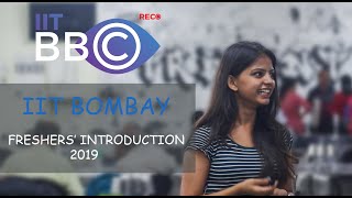 Freshers 2019 Introduction IIT Bombay [upl. by Anselm]