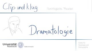 Soziologie studieren Erving Goffman  Wir alle spielen Theater [upl. by Weihs]