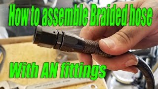 How To Assemble AN Hose and Fittings [upl. by Orose797]