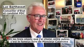 Un candidat trois objets Luc Barthassat PDC [upl. by Ahsenev]