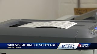 Hinds County ballot shortage questioned [upl. by Rickart827]