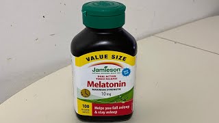 Jamieson Melatonin 10 MG 💊 [upl. by Egwan]