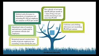 De Minimis Benefits Nontaxable Fringe Benefits Taglish [upl. by Shalom828]