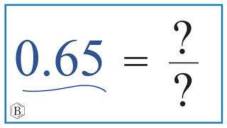 065 as a Fraction simplified form [upl. by Nhepets]