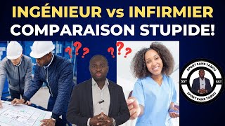 CAMEROUNAIS D´ALLEMAGNE LA COMPARAISON INGÉNIEUR vs INFIRMIER EST STUPIDE MON AVIS SANS AMBAGES [upl. by Llerraf]