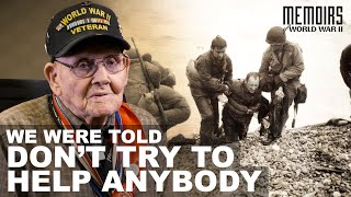 Veteran Recalls the Horrors of DDay  Memoirs Of WWII 32 [upl. by Dymphia480]