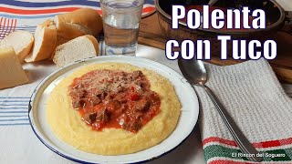 “Polenta con Tuco Receta Casera Económica y Reconfortante  El Rincón del Soguero Cocina” [upl. by Oech]