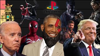 PRESIDENTS RANK PLAYSTATION EXCLUSIVES [upl. by Erdreid]