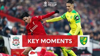 Liverpool v Norwich City  Key Moments  Fifth Round  Emirates FA Cup 202122 [upl. by Euhsoj]