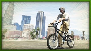 GTA 5 Stunts Crazy BMX Stunts  Episode 19  GTA V Stunt Challenge [upl. by Egarton]